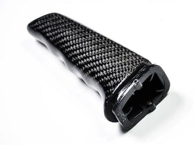 AutoTecknic Replacement Carbon Fiber E-Brake Handle | BMW E8X 1 Series | BMW E9X 3 Series | BMW E6X 5 Series | BMW E6X 6 Series - 0