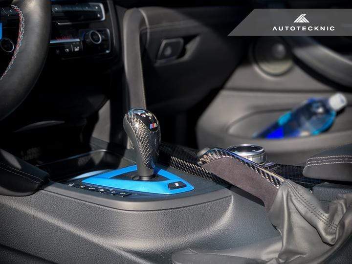 AutoTecknic Carbon Alacantara E-Brake Handle | BMW F-Chassis