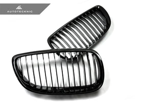AutoTecknic Gloss Black Front Grille Set - E92/ E93 3-Series (Including E9X M3) - 0