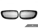 AutoTecknic Gloss Black Front Grille Set - E92/ E93 3-Series (Including E9X M3)-1