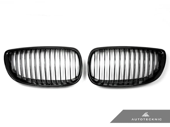AutoTecknic Gloss Black Front Grille Set - E92/ E93 3-Series (Including E9X M3)