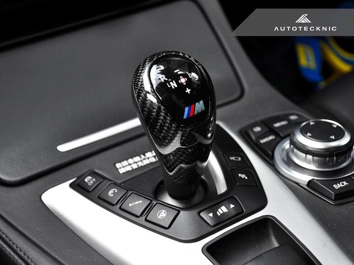 AutoTecknic Carbon Fiber Gear Selector Cover | BMW F87 M2 | BMW M2 Competition