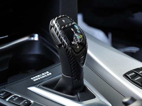 AutoTecknic Carbon Fiber Gear Selector Cover | BMW (Sport Automatic Transmission Equipped Only)