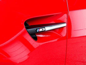 AutoTecknic Replacement Stealth Black Fender Gills | BMW E90 Sedan/E92 Coupe/E93 Cabrio M3 - 0