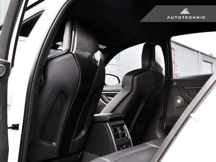 AutoTecknic Dry Carbon Seat Back Cover | BMW F87 M2 Competition | BMW F80 M3 | BMW F82 M4 - 0