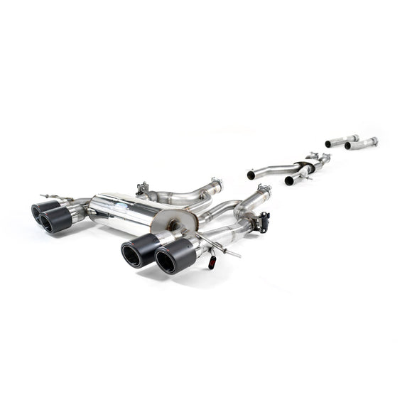 BMW M4 G82 G83 (2021 on) Standard Exit Sport Exhaust with Sound Architect™ with OR without OPF delete pipes.