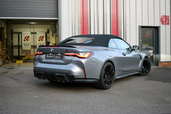 BMW M4 G82 G83 (2021 on) Standard Exit Sport Exhaust with Sound Architect™ with OR without OPF delete pipes.
