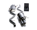 ARMYTRIX Stainless Steel Valvetronic Catback Exhaust System Quad Chrome Silver Tips BMW M3 E9x 2008-2013-3