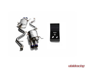 ARMYTRIX Valvetronic Exhaust System BMW M3 E9x 2008-2013 - True Titanium Blue