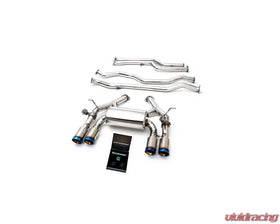 ARMYTRIX Valvetronic Exhaust System BMW M3 F80 | M4 F82/F83 Competition 2014-2020 - True Titanium Blue
