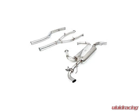 ARMYTRIX Stainless Steel Valvetronic Catback Exhaust System Dual Carbon Tips Mercedes-Benz GLB250 2.0L X247 2019+