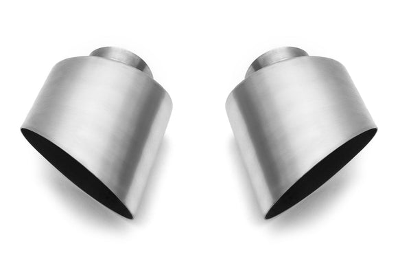 Fabspeed Porsche 993 Twin Turbo Single Wall Oval Bolt-On Tips