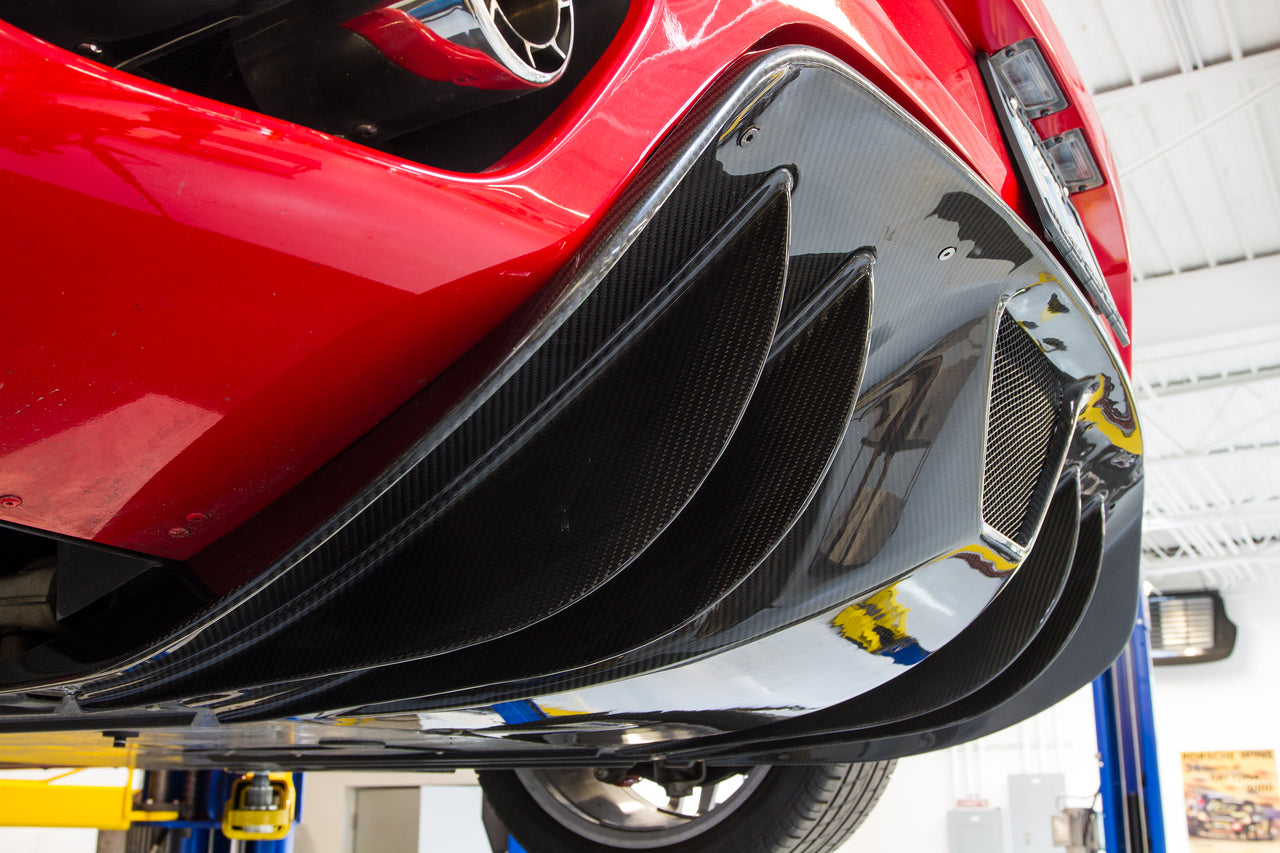 Fabspeed Ferrari F430 Carbon Fiber Rear Diffuser
