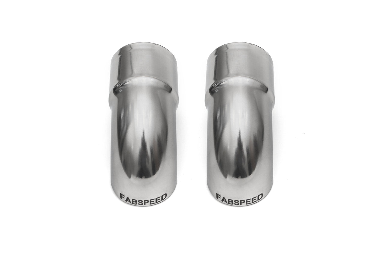 Fabspeed Porsche 997.2 GT3 Slip-On Turndown Tips