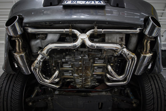 Fabspeed Porsche 993 Carrera Sport Headers Without Heat