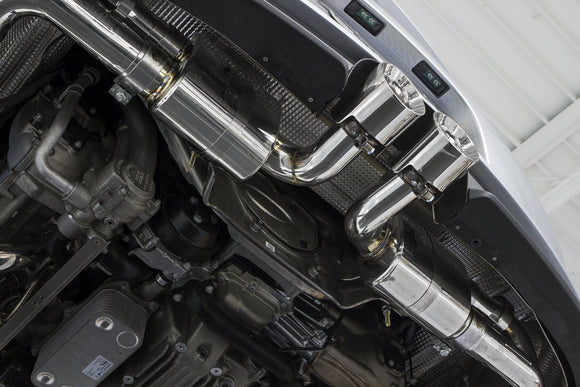 Fabspeed Porsche 991.2 GT3 / GT3 RS Center Mini Maxflo Performance Exhaust System (2017+)