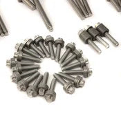 BMW Engine Block Aluminum Bolt Set - Genuine BMW 11110426590