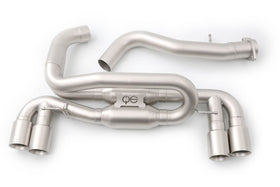 CP-e BMW 1M '11 Triton Dual Cat-Back Exhaust 3" / 304SS. Mandrel Bent. Dual 4.5" - 0