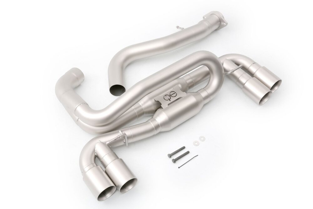 CP-e BMW 1M '11 Triton Dual Cat-Back Exhaust 3" / 304SS. Mandrel Bent. Dual 4.5"