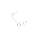 BMW Clutch Release Arm Spring - Genuine BMW 21511204327-2