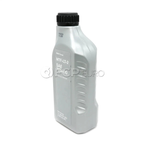BMW 75W80 MTF-LT-2 Manual Transmission Fluid (1 Liter) - Genuine BMW 83222339219