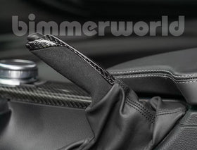 Carbon Fiber Alcantara E-Brake Handle for BMWs (See List)