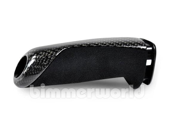 Carbon Fiber Alcantara E-Brake Handle for BMWs (See List)