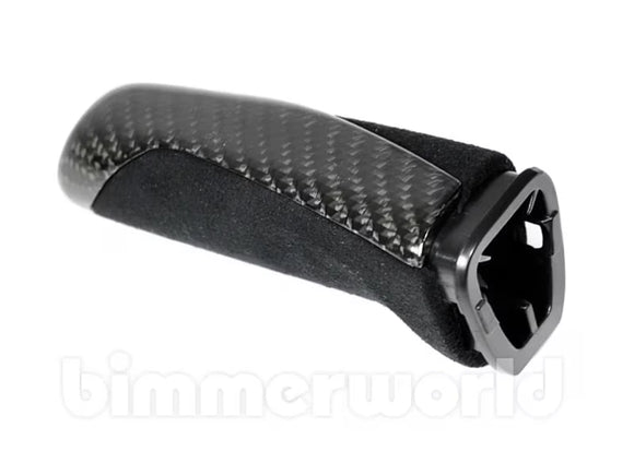 Carbon Fiber Alcantara E-Brake Handle for BMWs (See List)