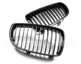 Carbon Fiber Front Grilles - E82/E88 1 Series 128i 135i & 1M Coupe