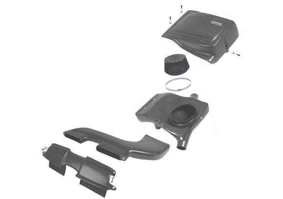 E90 / E91 / E92 / E93 335i (N54B30)  Carbon Fiber Air Intake