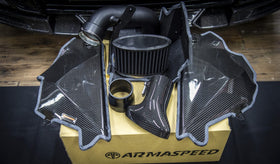 G01/ G08 X3 G02 X4 20i/30i B58 xDrive Air intake  (alloy base + carbon fiber cover + Alloy Tube )
