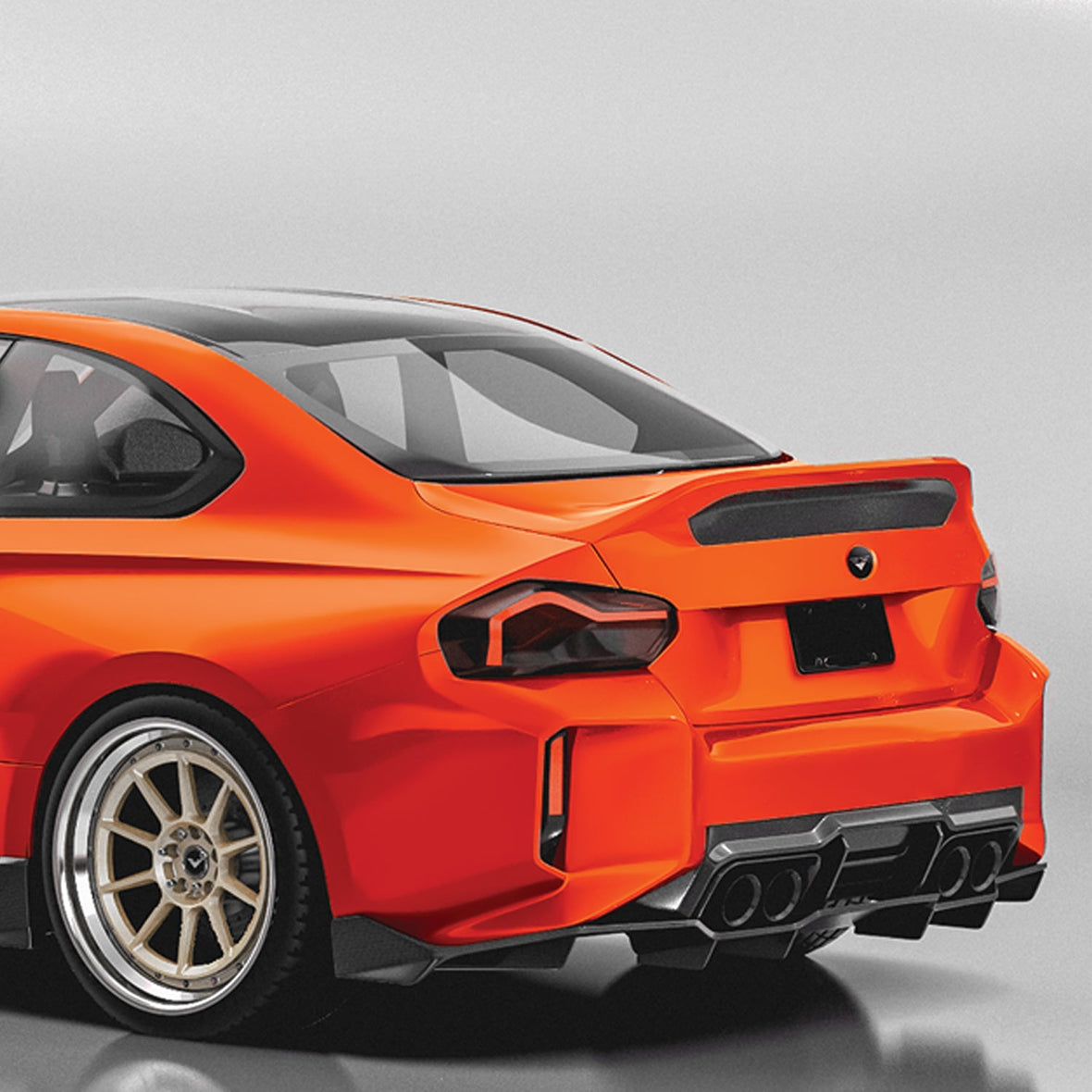 BMW G8X M2 VRS AERO BOOTLID CARBON FIBER PP 2X2 GLOSSY Park Auto