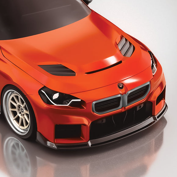 BMW G8X M2 VRS AERO FRONT SPOILER CARBON FIBER PP 2X2 GLOSSY