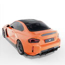 BMW G8X M2 VRS AERO DIFFUSER WITH UNDER FLOOR CARBON FIBER PP 2X2 GLOSSY-5