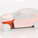 BMW G8X M2 VRS AERO VENTED FENDERS WITH SIDE SKIRTS CARBON FIBER PP 2X2 GLOSSY-2