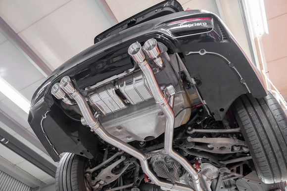 BMW M3/M4 - Valved Exhaust System Incl. Remote (Stainless Tips)