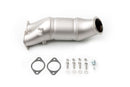 QKspl™ 5" Cast Stainless BMW N55 Catted Downpipe-3