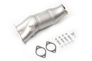 QKspl™ 5" Cast Stainless BMW N55 Catted Downpipe-1