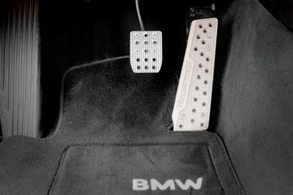 BimmerWorld BMW Pedal Set - DCT / SMG Transmission  - Black Coated Aluminum