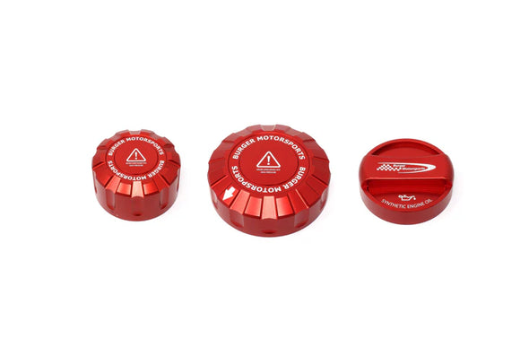 BMS Performance S58 BMW M Engine 3-Piece Cap Cover Set