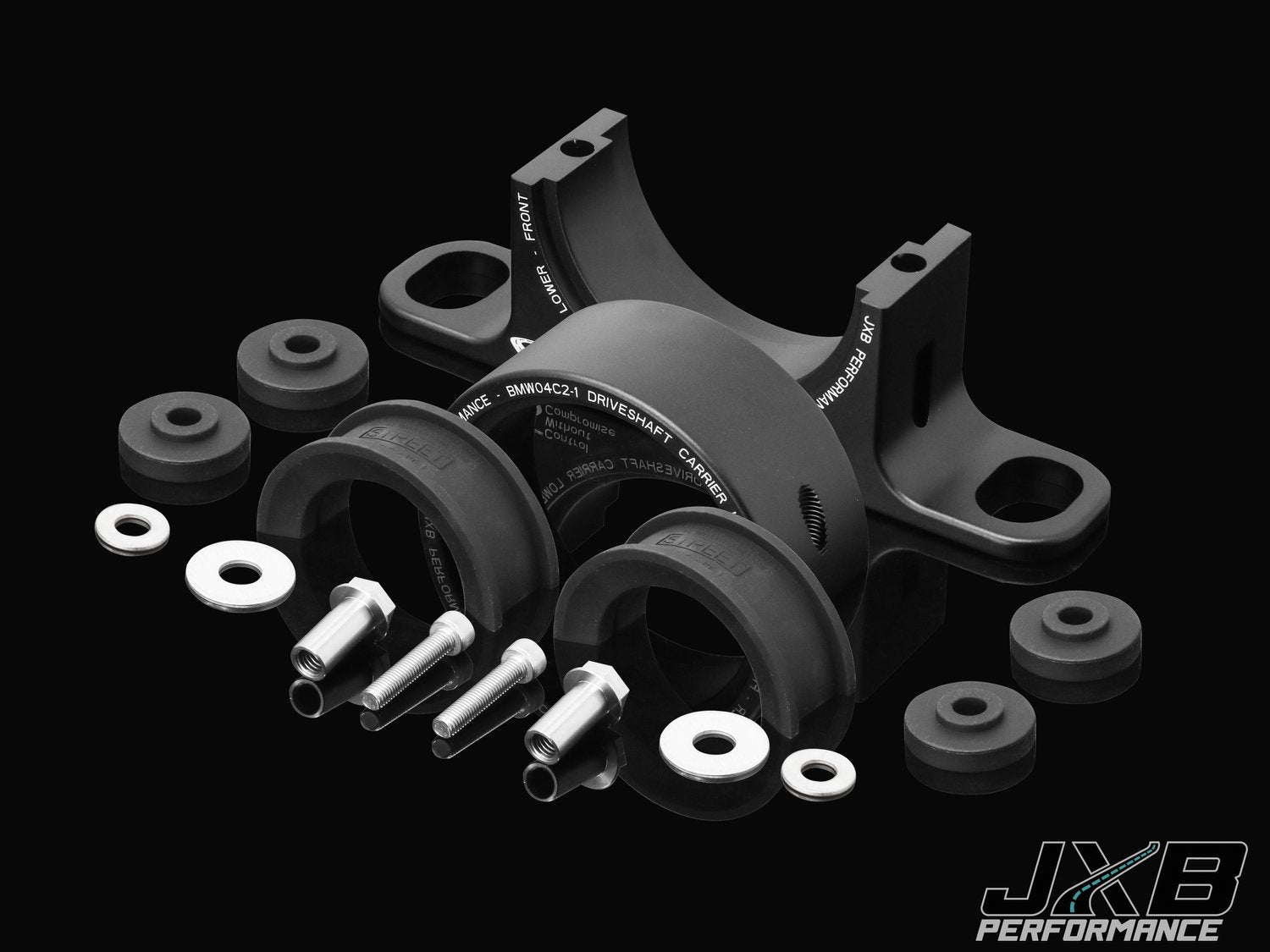 BMW E31 8 Series/E38 7 Series/E39 5 Series (Except 540i/M5) Driveshaft Center Support Bearing Carrier Upgrade (BMW04A0) - 0
