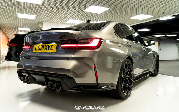 BMW G80 M3 Rear Wheel Arch Trim Set