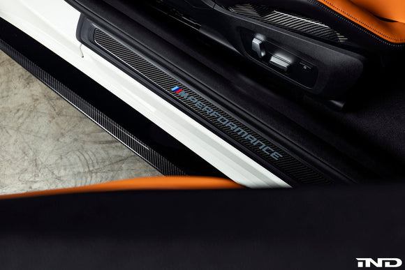 BMW G87 M2 / G82 M4 M Performance Carbon Door Sill Set