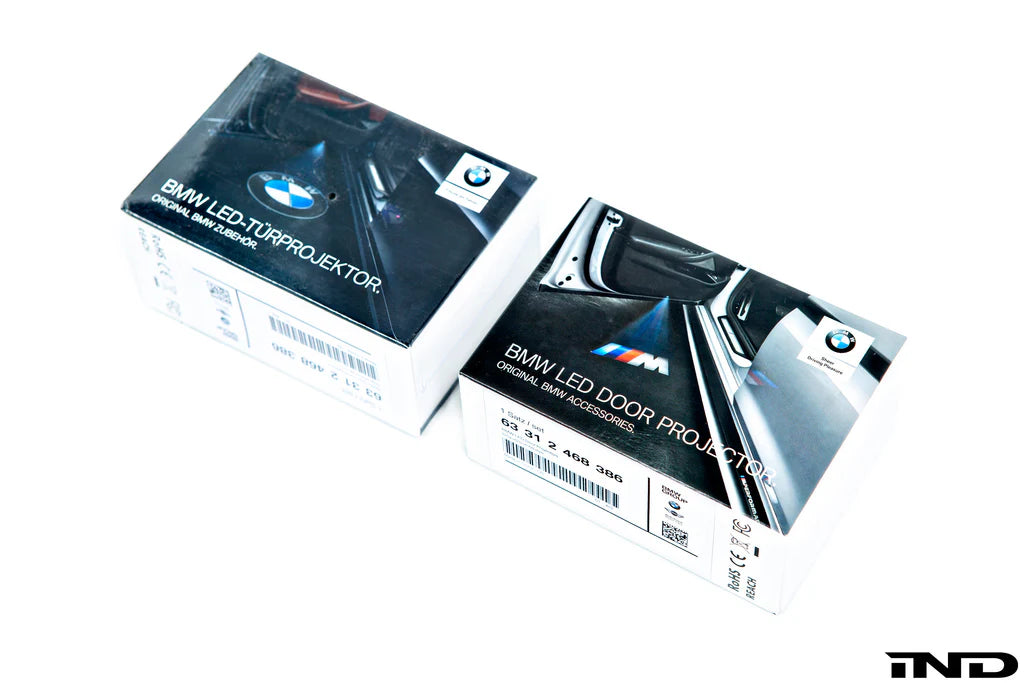 BMW LED Door Projector Light Kit - 50mm - 0