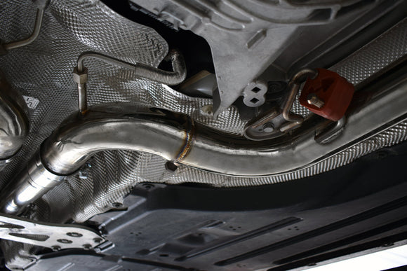 BMW M4 G82 G83 (2021 on) GPF and Secondary Catalyst Delete Pipes inc. OPF Cancellation Kit ONLY