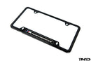 BMW M Performance Black Stainless Steel Plate Frame-1