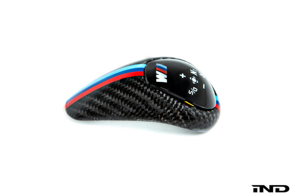 BMW M Performance F-Chassis Carbon Shift Knob Cover - DCT Only
