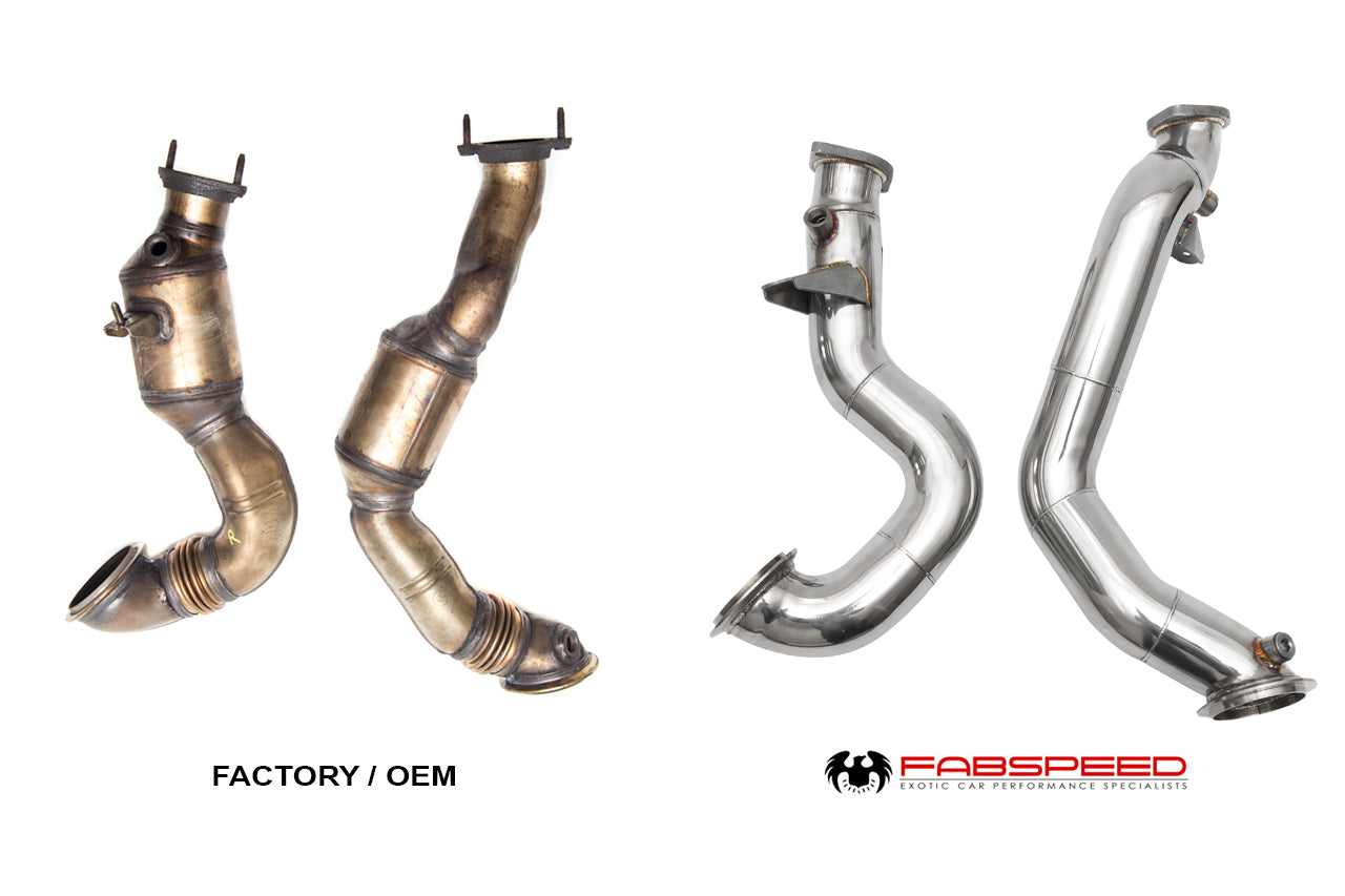 Fabspeed BMW 335/135i Cat Bypass Downpipes (2006-2011)