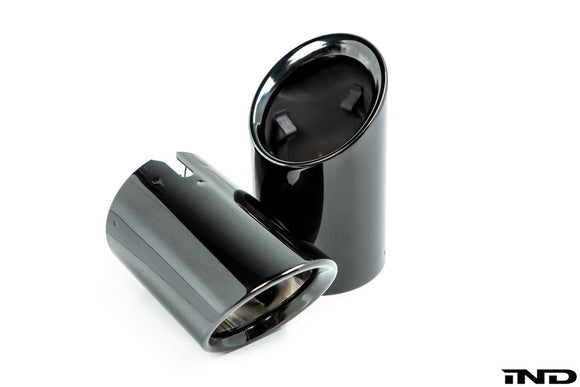 BMW M Performance G20 330i Pre-LCI Black Chrome Exhaust Tip Set
