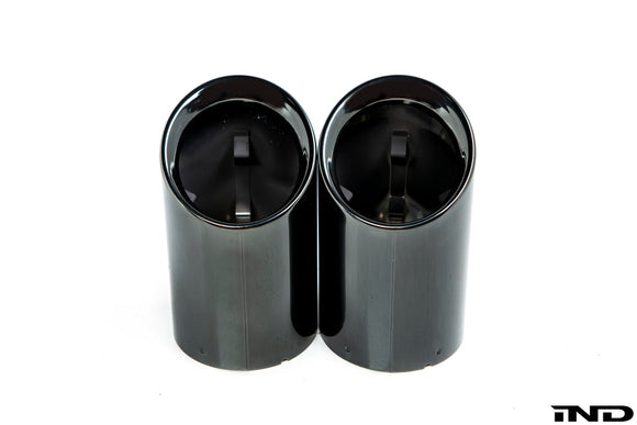 BMW M Performance G20 330i Pre-LCI Black Chrome Exhaust Tip Set